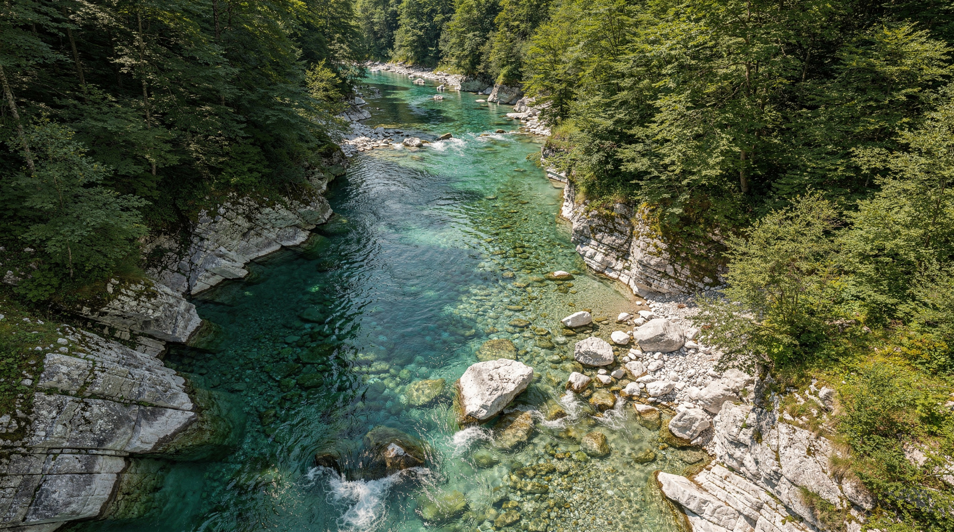 The emerald river: a story about the Soča — The Soča River's turquoise colour has a scientific explanation. Here is the full