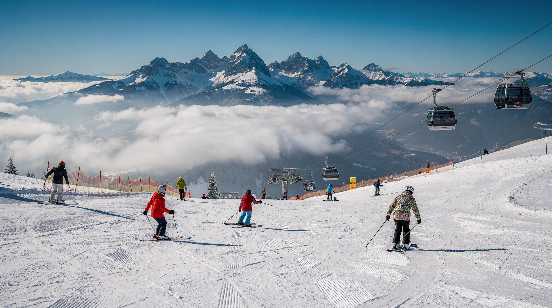 Krvavec skiing: the resort closest to Ljubljana with the highest terrain